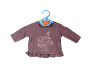 Lupilu Pure Collection girls shirtje paars met lange mouwtjes maatje 50/56