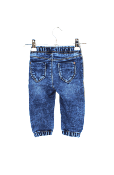 Name it girls donkerblauwe jeans maatje 74 - Afbeelding 2
