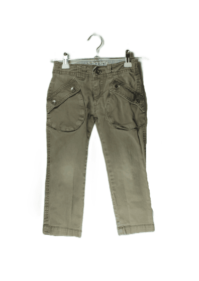 Zara girls casual wear broek groen maat 104 - Afbeelding 2