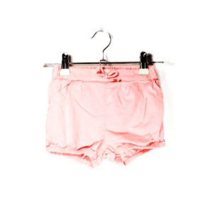 Tweedehands H&M roze zomerbroekje maatje 86