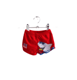 Zeeman zwembroekje rood met Big Shark maatje 92