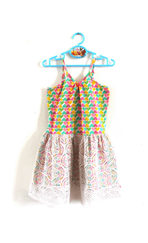 Ballet dress van Kidz-Art met dubbele rok maatje 110/116
