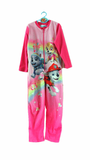 Onesie donkerroze Paw Petrol maat 122