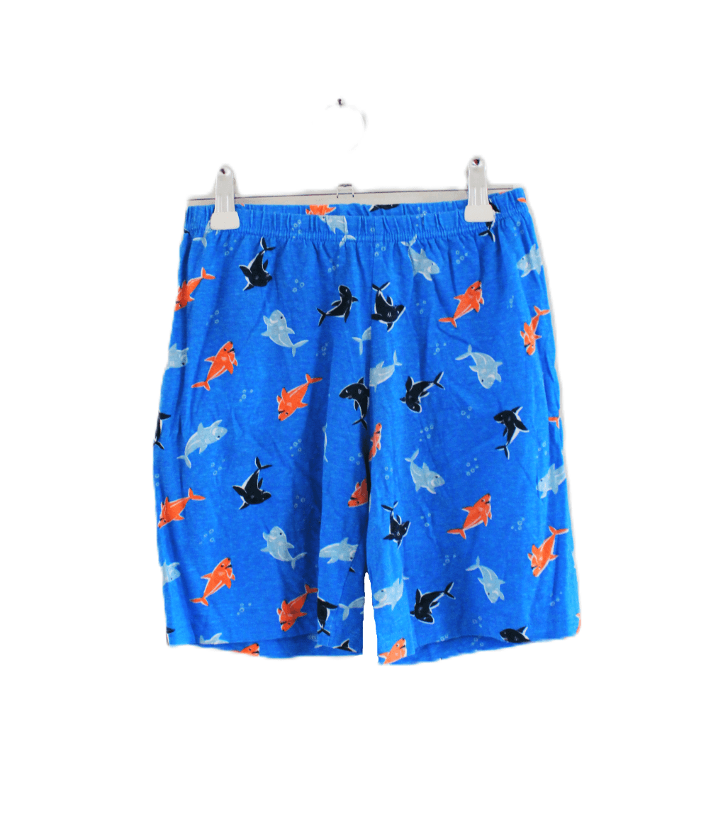 Shortama haai grijs en blauw maat 134/140 - Afbeelding 3